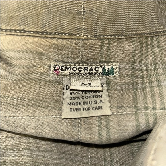 Democracy Womens Military Style Quilted Jacket Cargo Medium - Picture 5 of 5